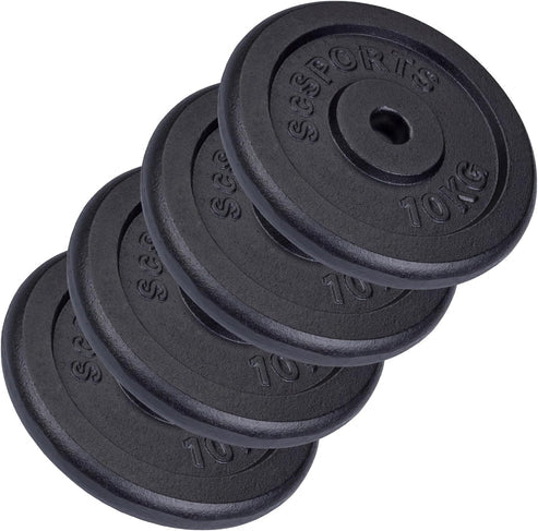 Čuguna svaru disku komplekts 30/31 mm, 15–60 kg