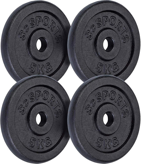 Čuguna svaru disku komplekts 30/31 mm 10–40 kg