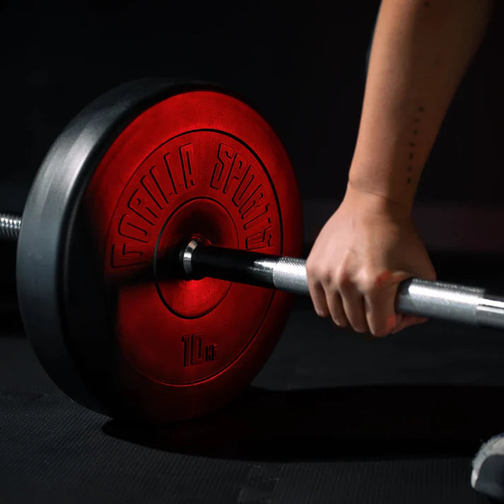 Taisnais svaru stienis 170 cm ar skrūvējamiem fiksatoriem, 30mm