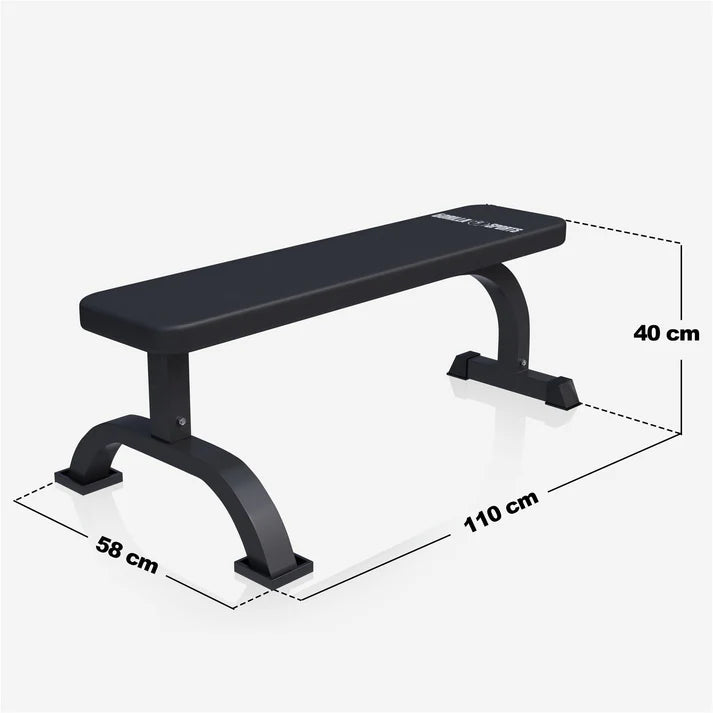 Taisnais sols max 250 kg, melns