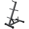 Svaru disku statīvs 30/31 mm svaru diskiem, melns, 200 kg