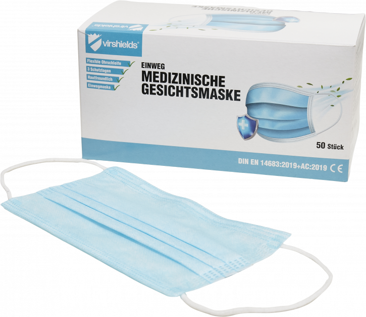 Sejas maskas 50 gab., tips IIR