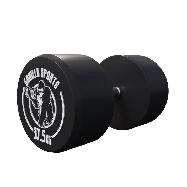 OUTLET - Pro kiinteä käsipaino kumipinnoitteella - 22,5 kg