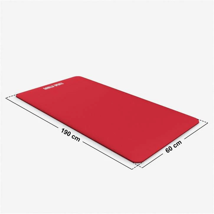 Vingrošanas paklājs ar pārnēsāšanas siksnu 190 x 60 x 1,5 cm