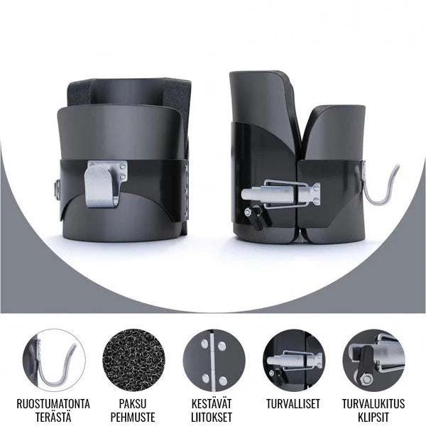 Gravity Boots inversijas zābaki 30 mm stienim