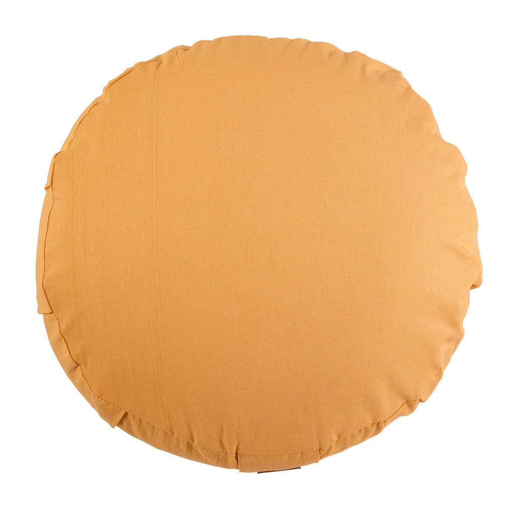 Kokvilnas jogas spilvens 34 x 18 cm, oranžs