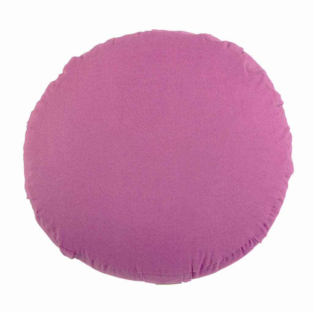Kokvilnas jogas spilvens 34 x 18 cm, violets