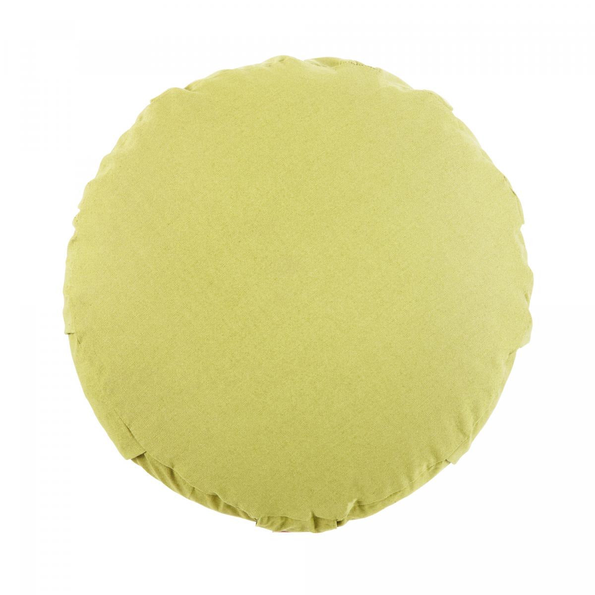 Kokvilnas jogas spilvens 34 x 18 cm, laima