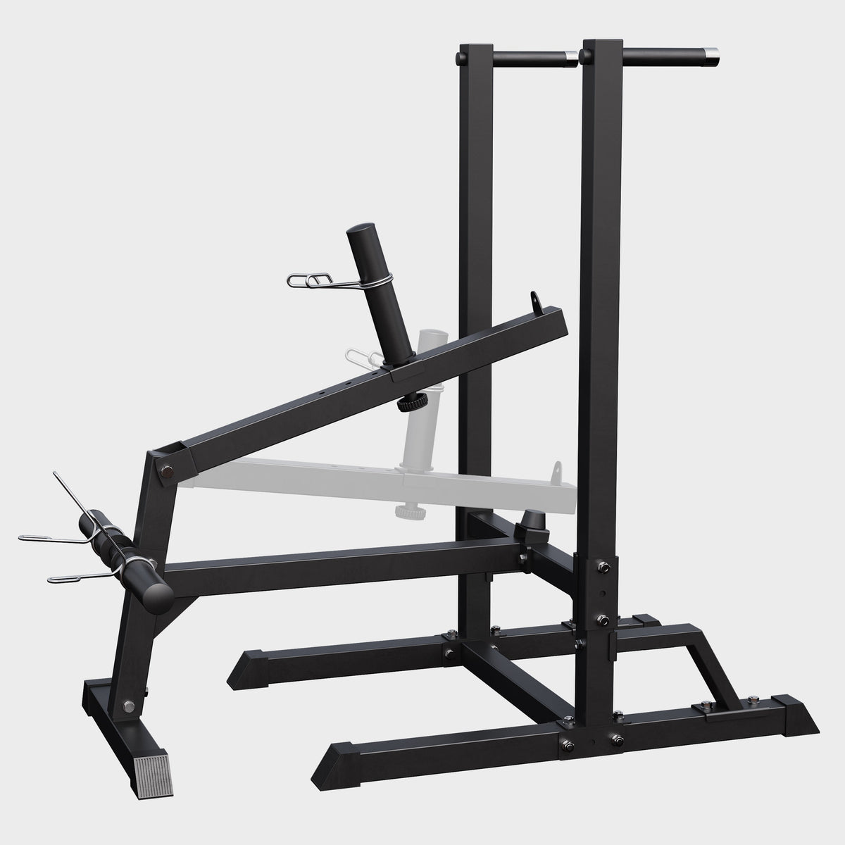 Dippiteline levypainokuormituksella, musta