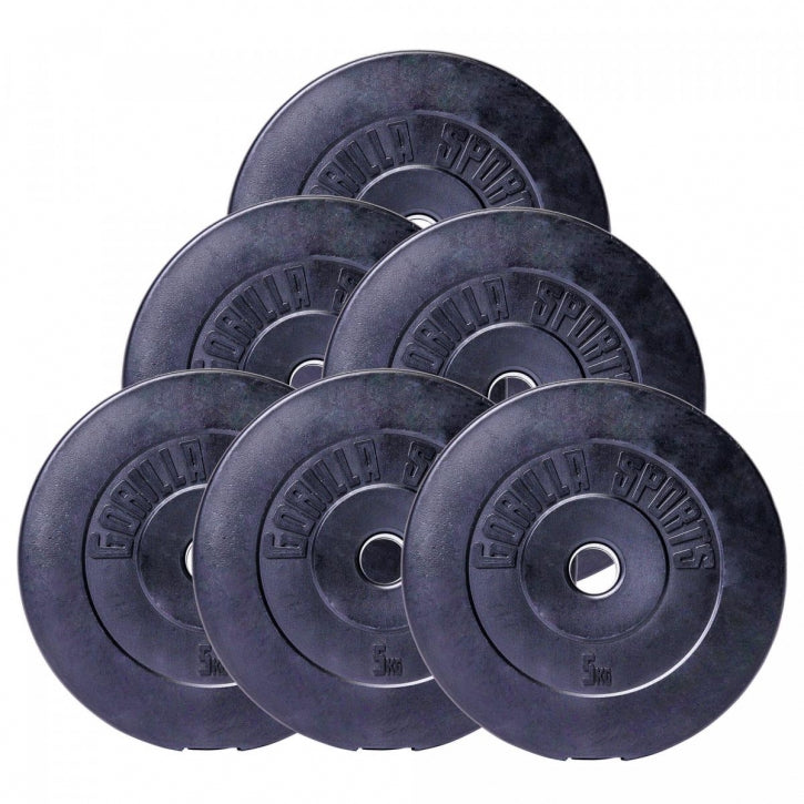 Svaru disku komplekts 38 kg un 120 cm stienis