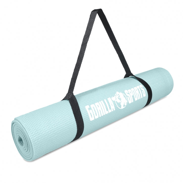 Jogas paklājs 5 mm 180 x 60 cm ar pārnēsāšanas siksnu