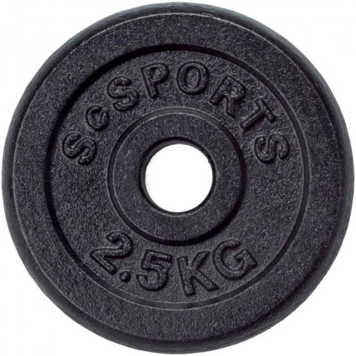 ScSPORTS svaru diski 4 x 2,5 kg, 30 mm