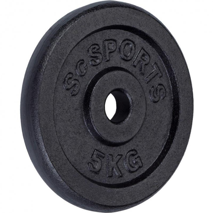 ScSPORTS svaru diski 4 x 5 kg, 30 mm
