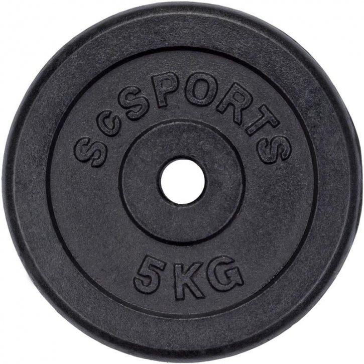 ScSPORTS svaru diski 4 x 5 kg, 30 mm
