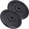 ScSPORTS čuguna svaru diski 2 x 10 kg, 30 mm
