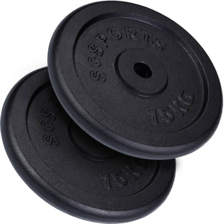 ScSPORTS svaru diski 2 x 15 kg, 30 mm