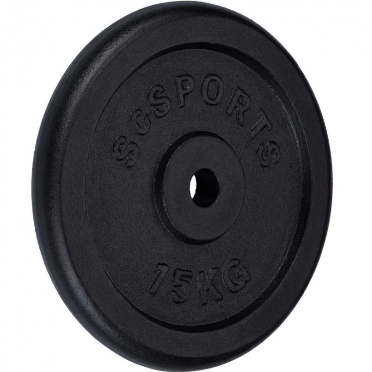 ScSPORTS svaru diski 2 x 15 kg, 30 mm