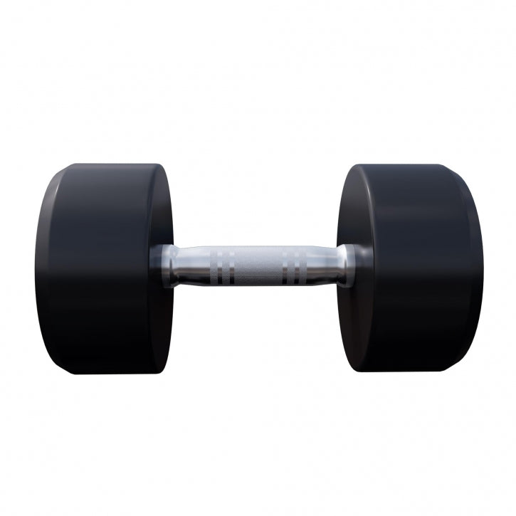 Pro fiksēts hanteļu pāris, ar gumijas pārklājumu, 2,5–15 kg