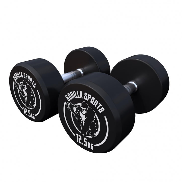 Pro hanteles komplekts 90 kg ar statīvu
