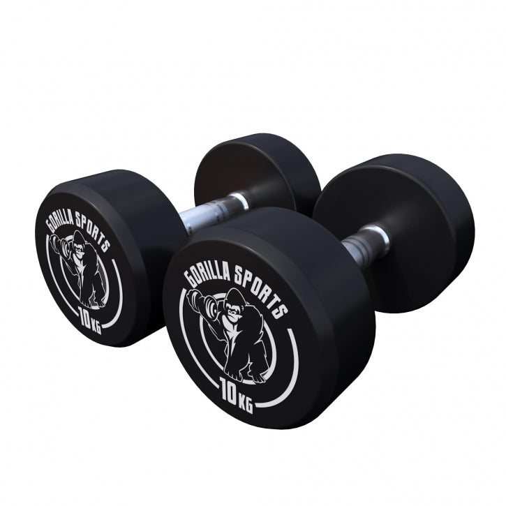 Pro hanteles komplekts 90 kg ar statīvu