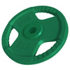 Ar gumiju pārklāts svaru disks ar rokturiem 5 kg 30 mm