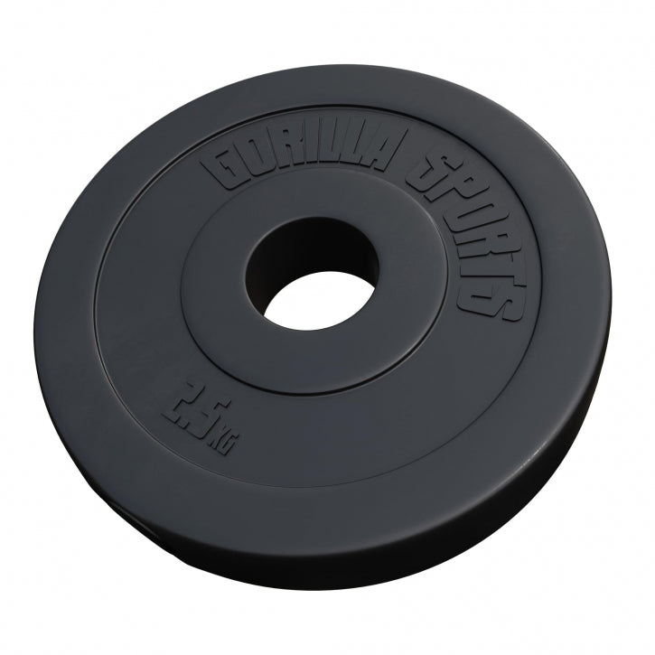 Ar vinilu pārklāts svaru disks 2,5 kg 50 mm