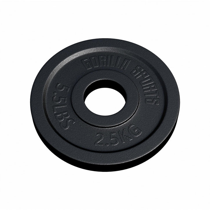 Čuguna svaru disks 2,5 kg 50 mm