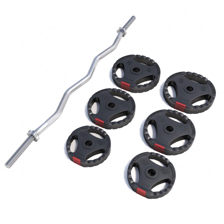 Vinila Tri Grip stieņa komplekts 25 kg