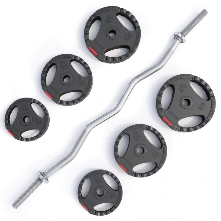 Vinila Tri Grip stieņa komplekts 25 kg