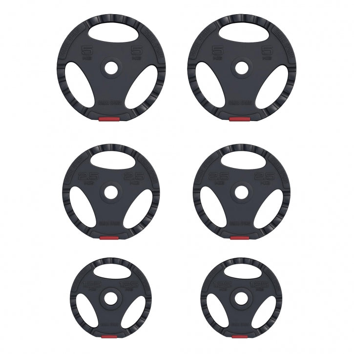 Vinila Tri Grip stieņa komplekts 25 kg