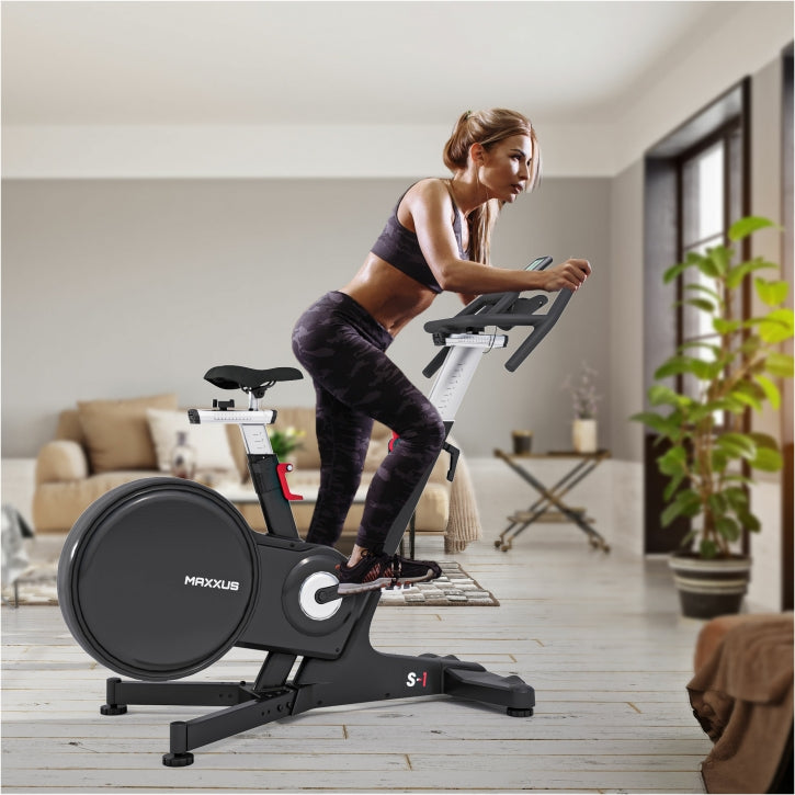 Velotrenažieris S1 ar LCD displeju un 18 kg spararatu