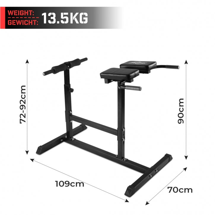 Physionics regulējams hyperextension sols