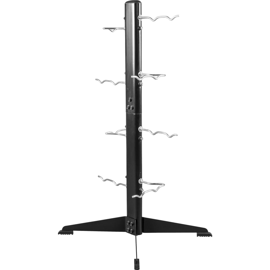 Trošu trenažiera rokturu statīvs 16 rokturiem 62 x 59 x 124 cm