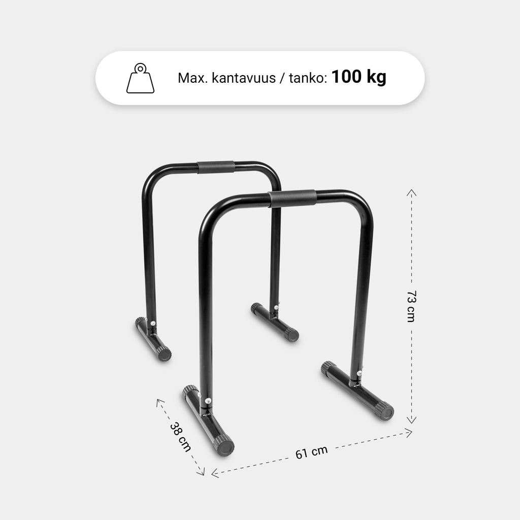 Līdztekas / līdztekas mājām 73 cm treniņiem ar ķermeņa svaru