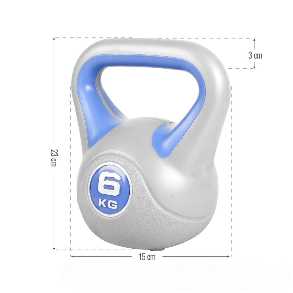 Contrast kettlebell komplekts 113 kg, 2–20 kg mājas treniņiem