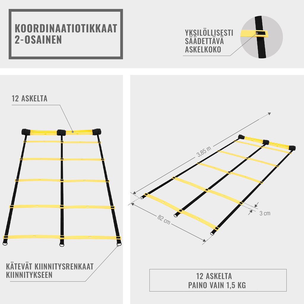 Ātruma kāpnes ātruma un koordinācijas treniņiem