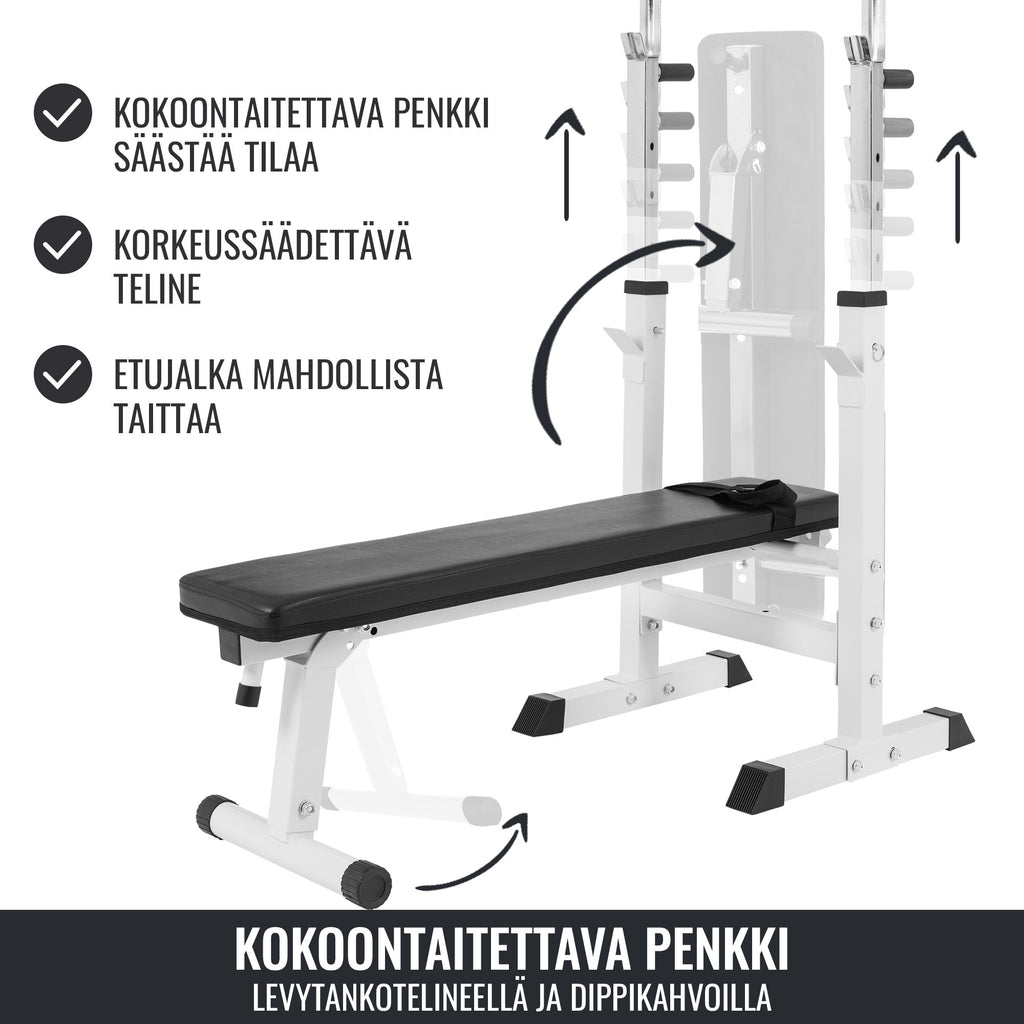 Regulējams spiešanas sols ar dipu rokturiem, balts