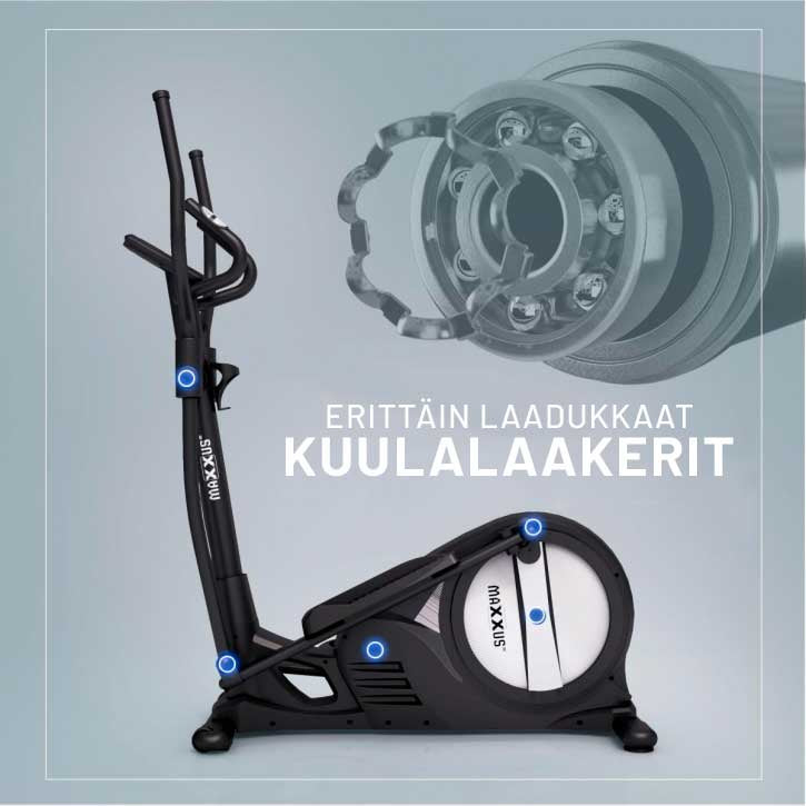 CX 3.0 eliptiskais trenažieris ar 26 kg spararatu