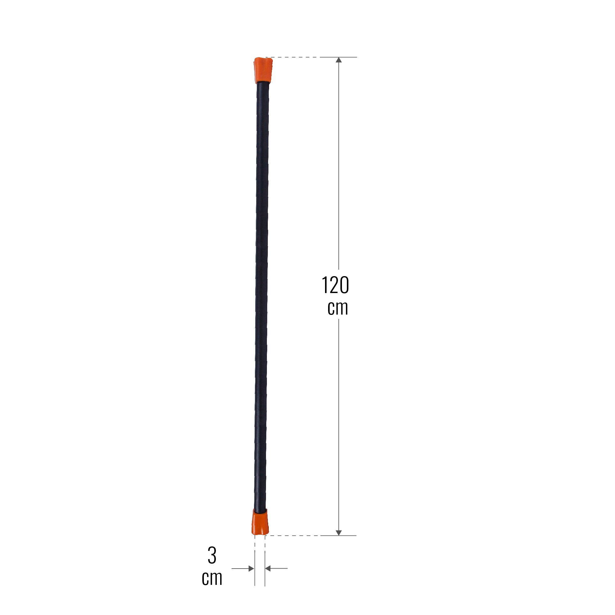 Aerobika Bar 1–10 kg – fiksēta svara grupu treniņu stienis