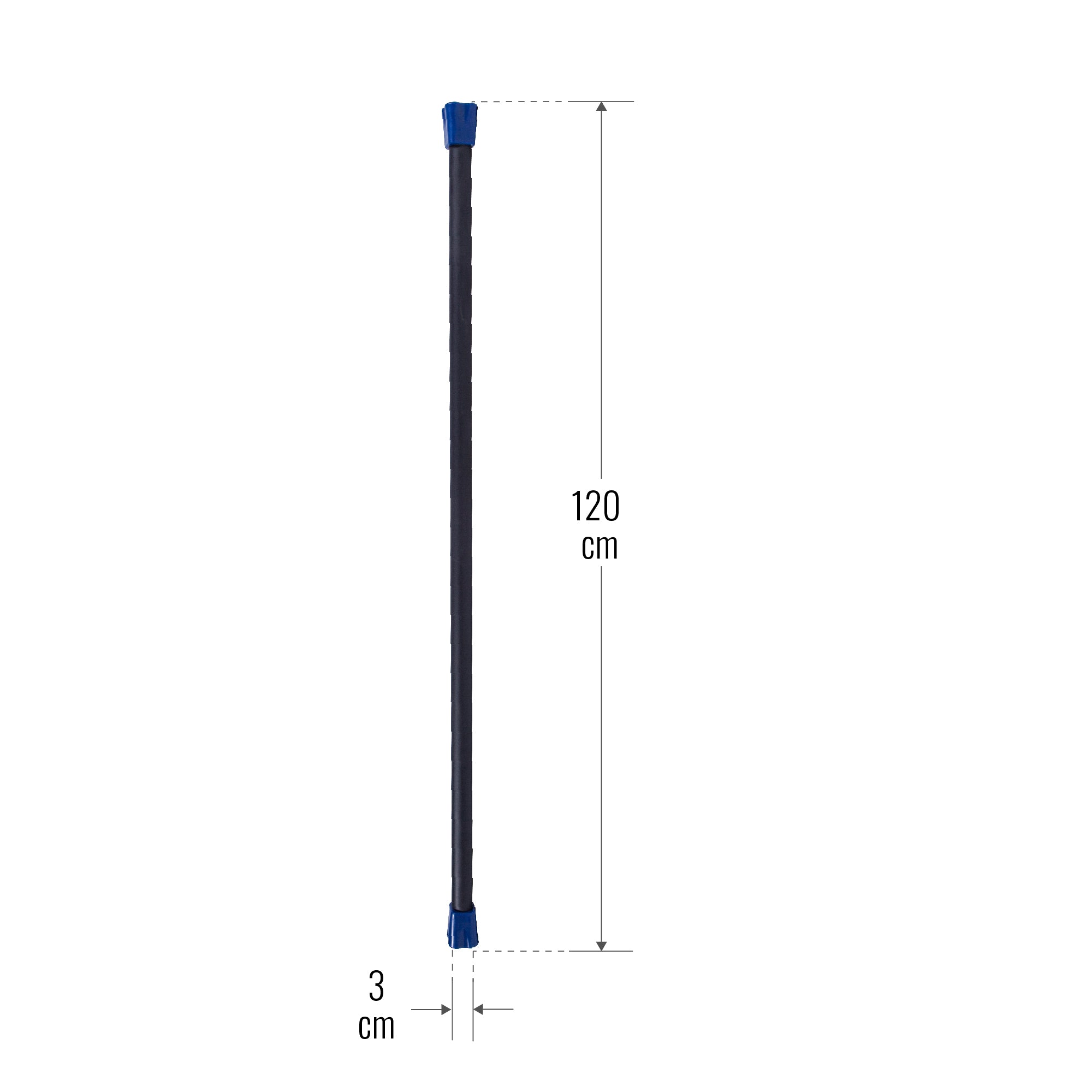 Aerobika Bar 1–10 kg – fiksēta svara grupu treniņu stienis