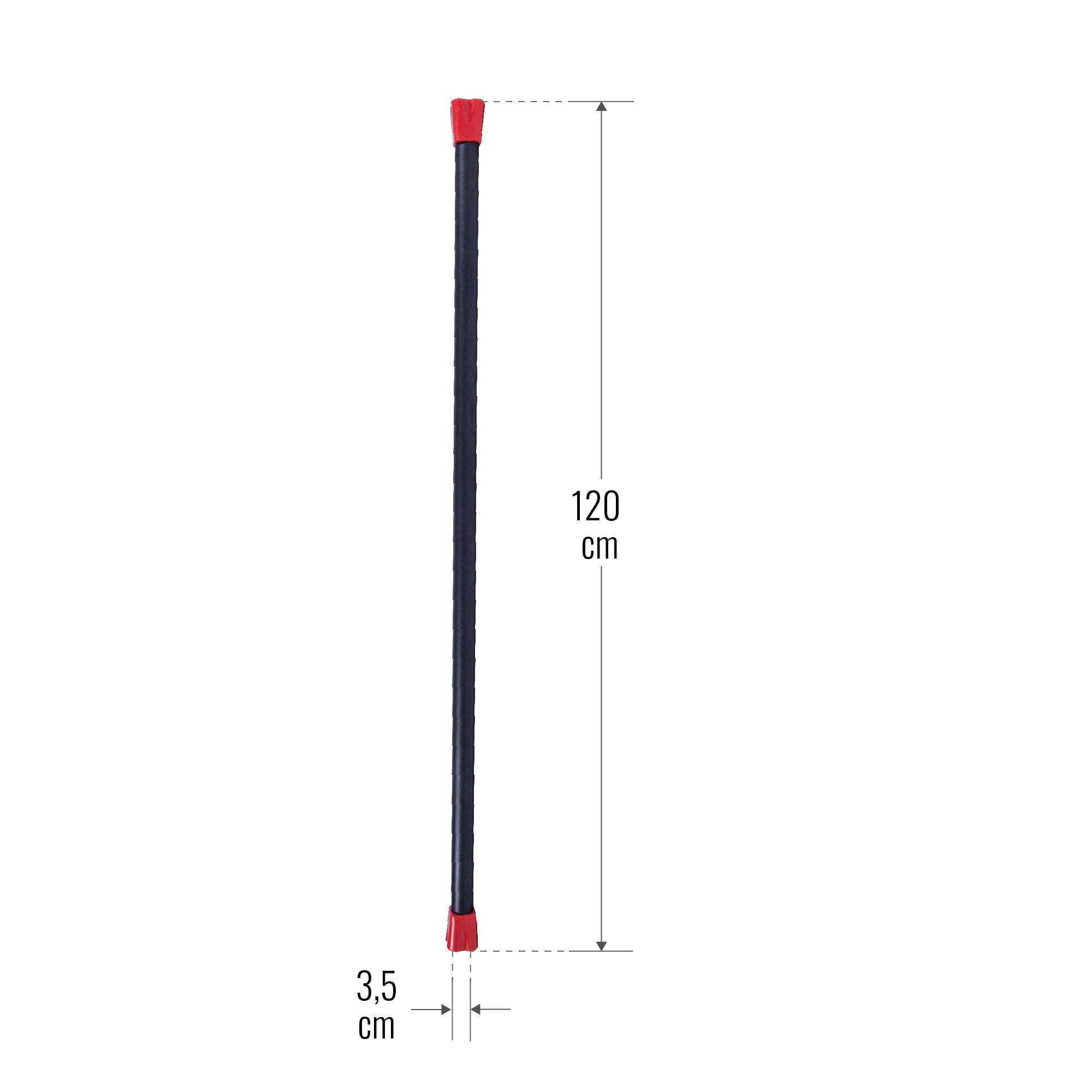 Aerobika Bar 1–10 kg – fiksēta svara grupu treniņu stienis