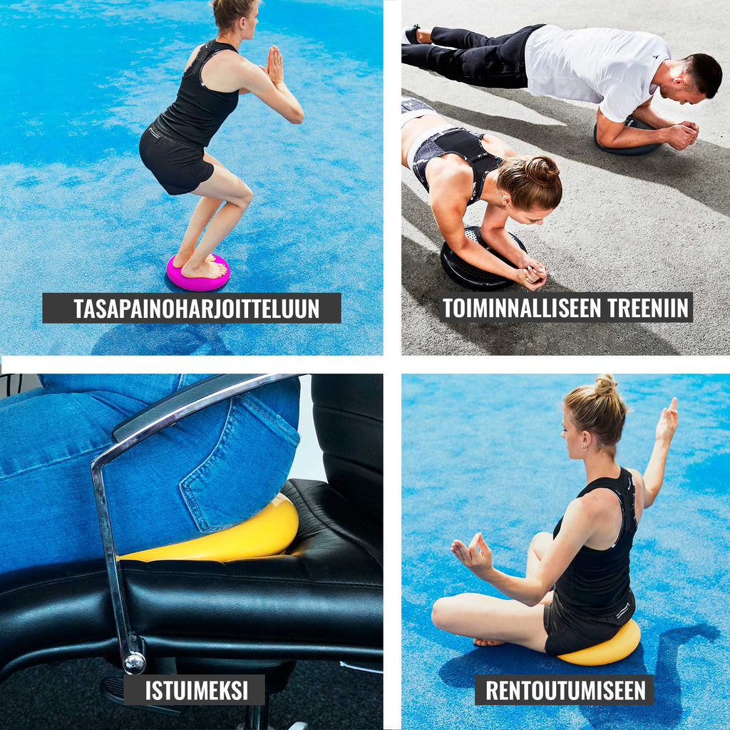 Balansa spilvens Balance Pad ar izciļņiem 33 cm