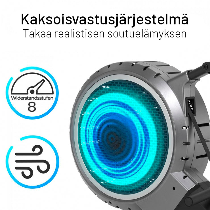 7.4 saliekams airēšanas trenažieris
