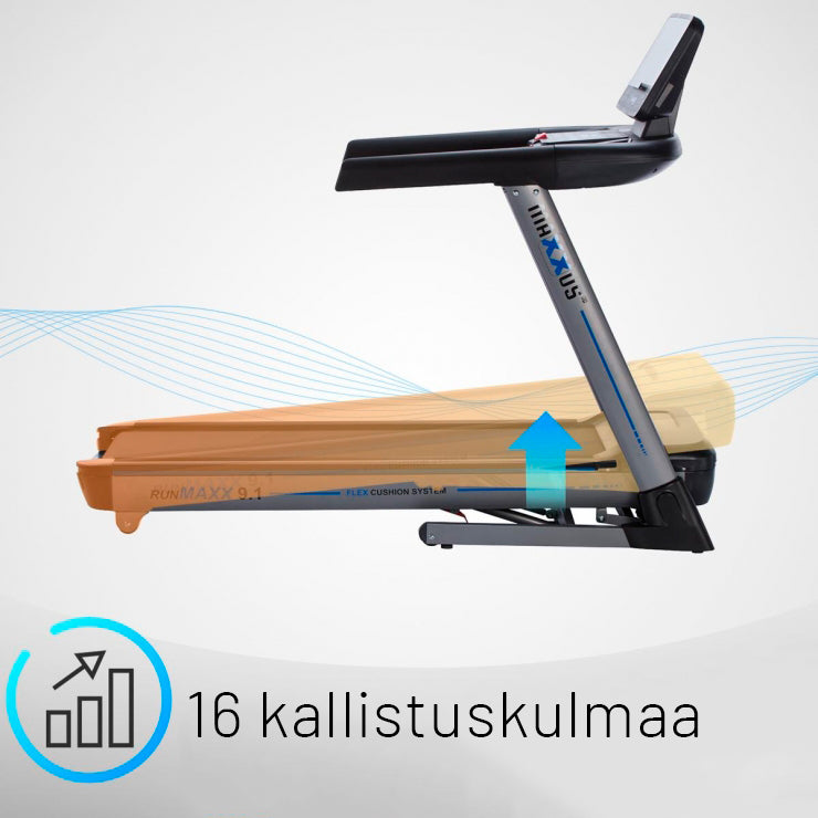 Skrejceliņš 9.1 ar XXL skriešanas virsmu