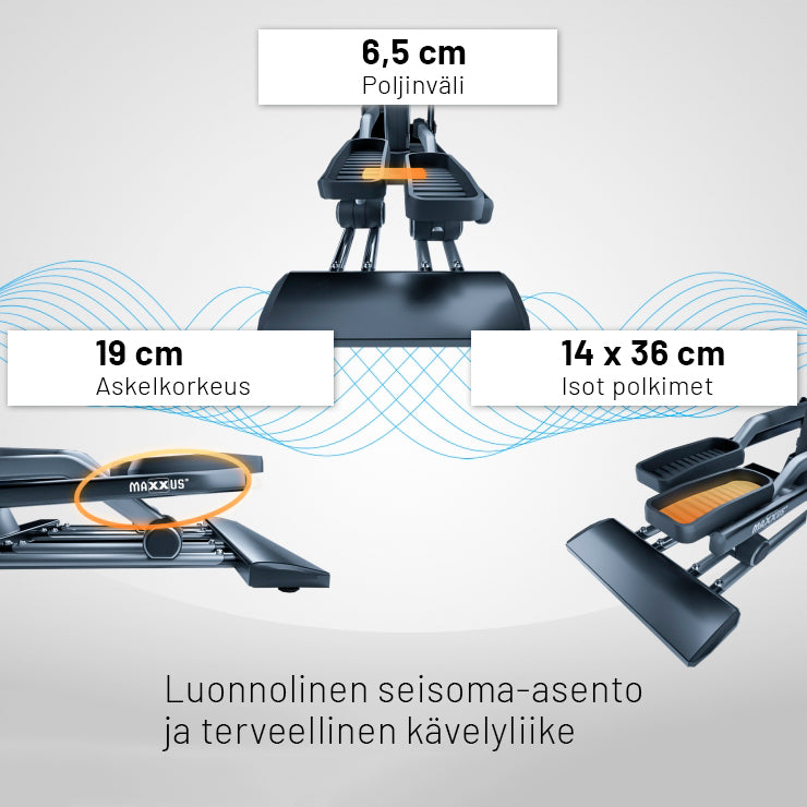 CX 6.1 eliptiskais trenažieris