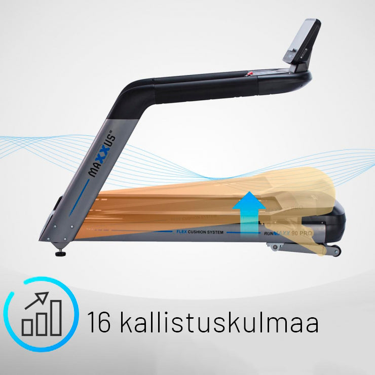 RunMaxx 90 Pro skrejceliņš 22 km/h, max. 150 kg