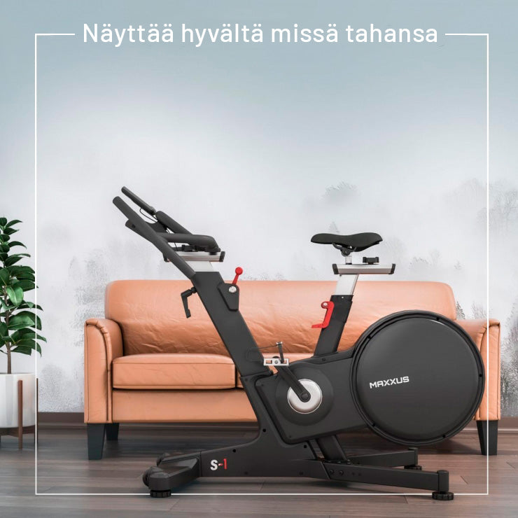 Velotrenažieris S1 ar LCD displeju un 18 kg spararatu