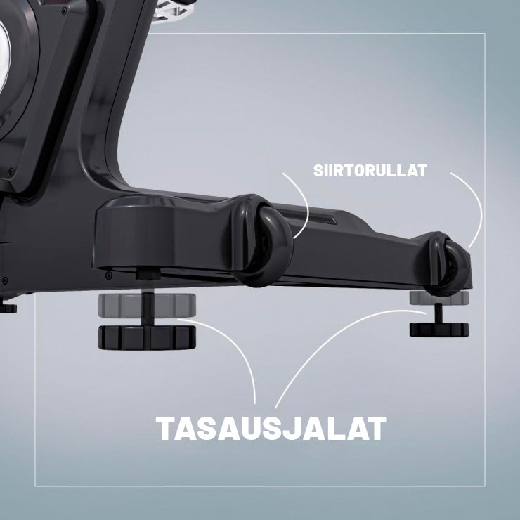 Velotrenažieris S1 ar LCD displeju un 18 kg spararatu