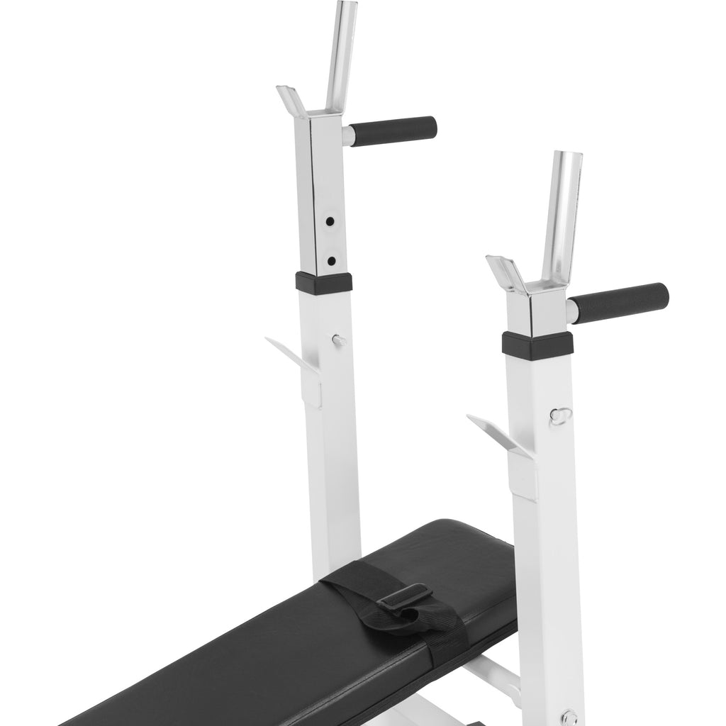 Regulējams svarcelšanas sols ar 100 kg svaru komplektu