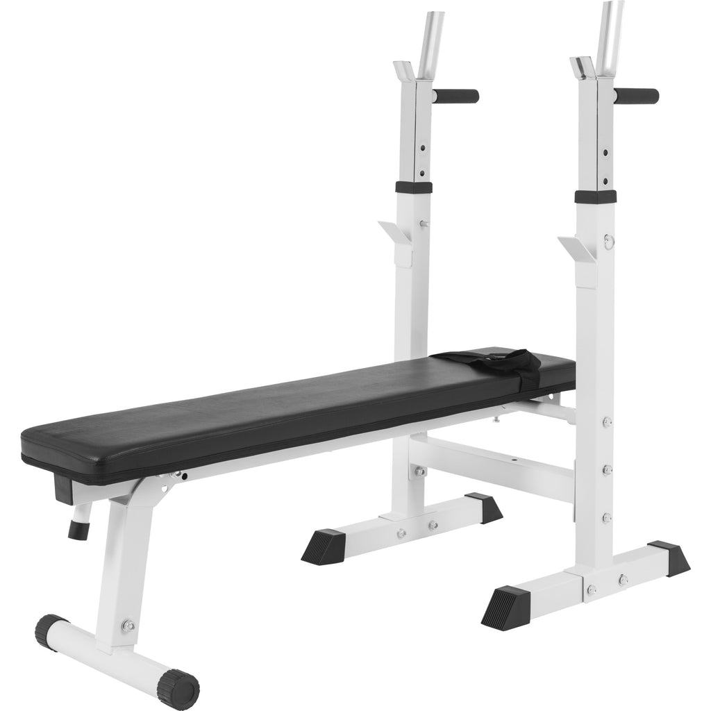 Regulējams svarcelšanas sols ar 100 kg svaru komplektu